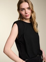 Baukjen Alessia Black Top with Lenzing™ Ecovero™ - Image 2 of 3