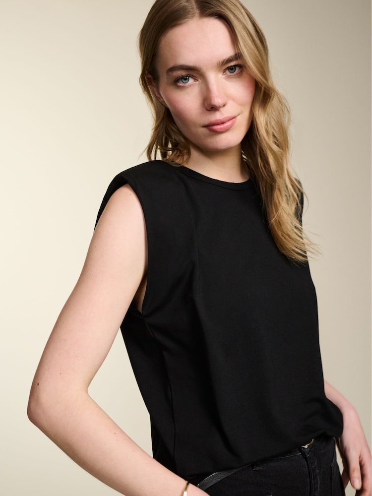 Baukjen Alessia Black Top with Lenzing™ Ecovero™ - Image 2 of 3