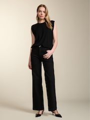 Baukjen Alessia Black Top with Lenzing™ Ecovero™ - Image 3 of 3