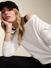 Baukjen Sierra Organic White Sweatshirt - Image 2 of 4