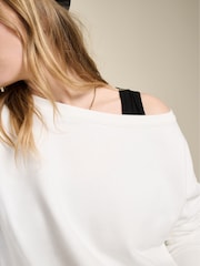 Baukjen Sierra Organic White Sweatshirt - Image 4 of 4