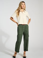 Baukjen Green Margaret Regenerative Cotton Polo Shirt - Image 2 of 5