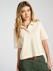 Baukjen Green Margaret Regenerative Cotton Polo Shirt - Image 3 of 5