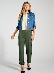 Baukjen Green Margaret Regenerative Cotton Polo Shirt - Image 4 of 5