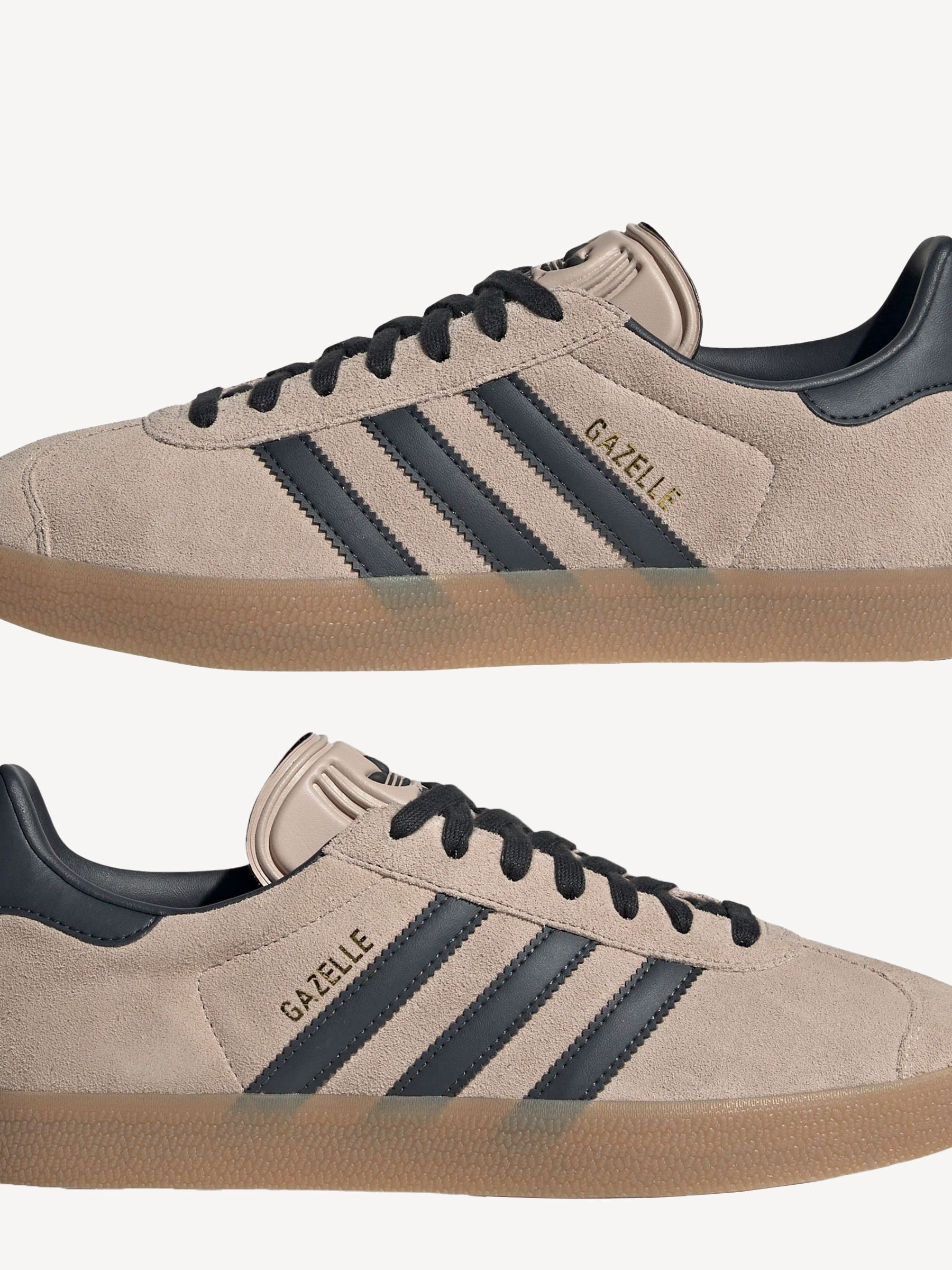 Khaki adidas gazelle trainers sales