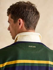 Joules Rugby Club Green & Navy Shirt - Image 5 of 7