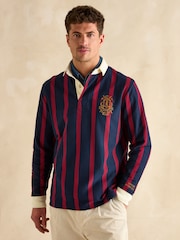 Joules Rugby Club Navy & Red Shirt - Image 1 of 9