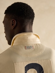 Crema - Joules Short Sleeve Rugby Club Shirt - Imagen 5 de 6
