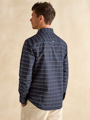 Joules Oxford Navy Check Long Sleeve Classic Fit Shirt - Image 6 of 11
