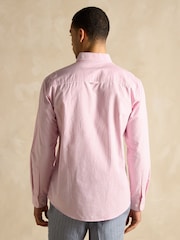 Joules Oxford Pink Stripe Classic Fit Shirt - Image 5 of 12