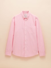 Joules Poplin Pink Gingham Check Classic Fit Shirt - Image 8 of 8