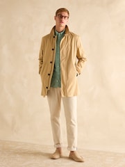 Joules Poplin Green Gingham Check Classic Fit Shirt - Image 5 of 8