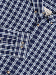 Joules Get A Move On Blue Stretch Shirt - Image 1 of 7
