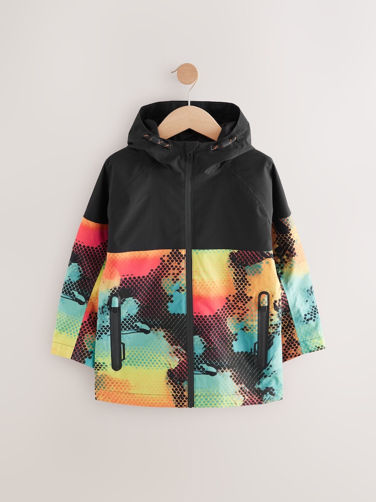 Multi Waterproof Mesh Hooded Lined Anorak Jacket (3-16yrs) - Image 1 of 7
