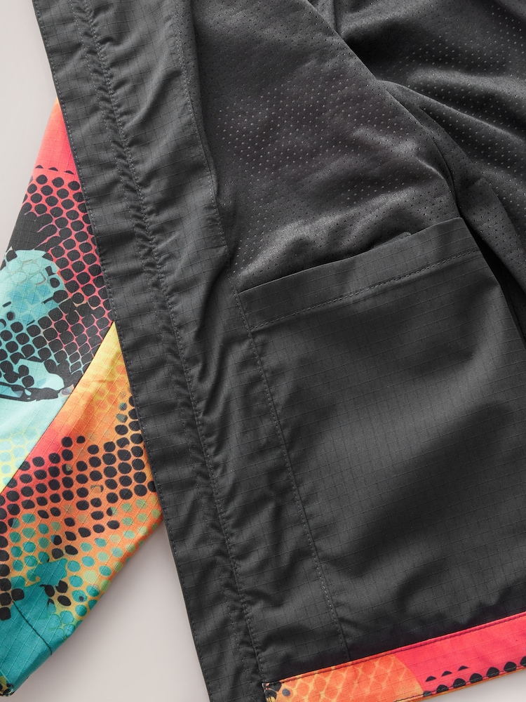 Multi Waterproof Mesh Hooded Lined Anorak Jacket (3-16yrs) - Image 6 of 7