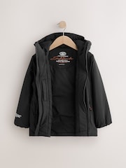 Black Midweight Anorak Jacket (3-16yrs) - Image 9 of 13