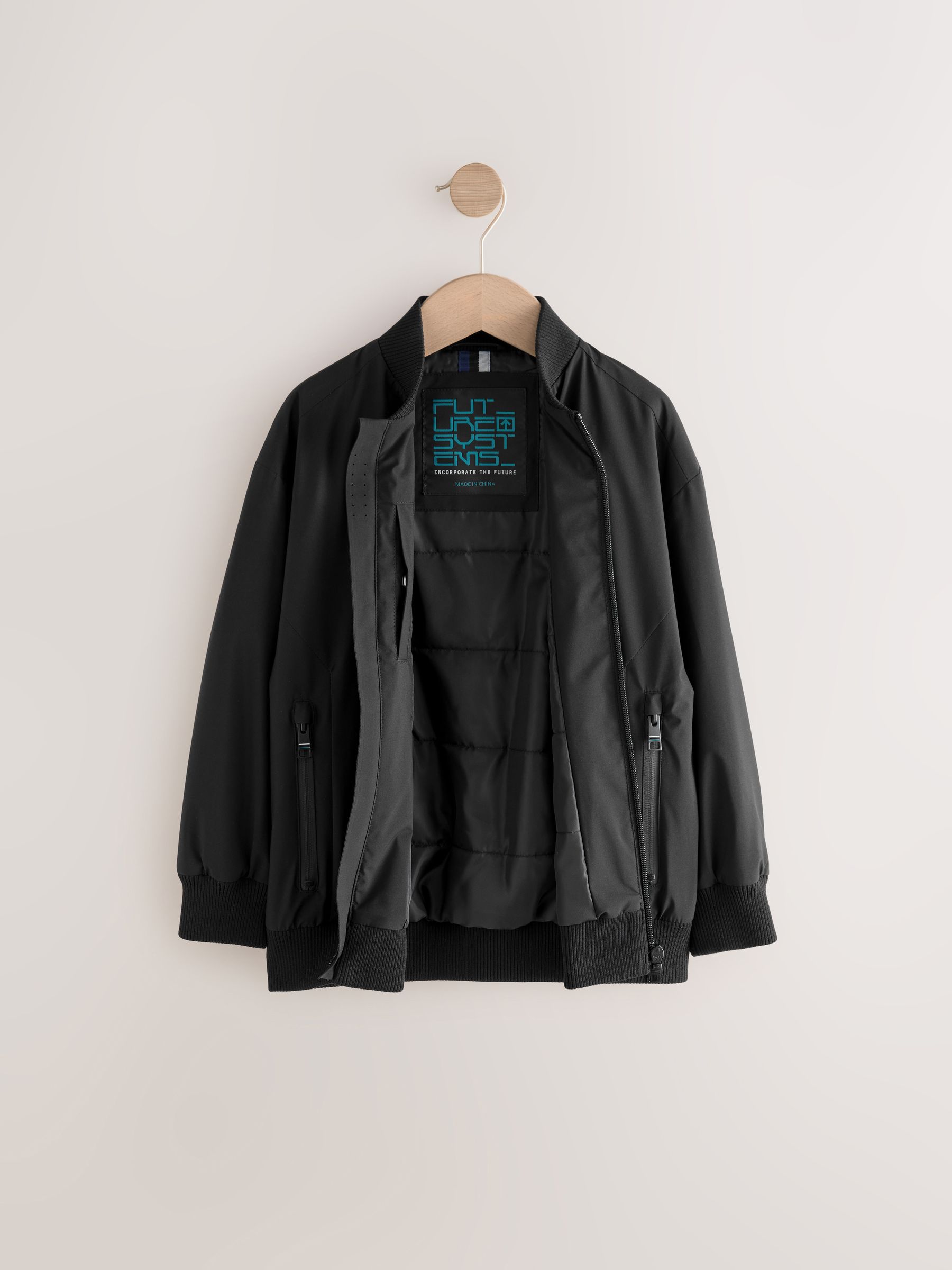 Buy Black Smart Black Bomber Jacket (3-16yrs) from Next South Africa