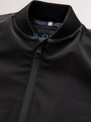 Black Smart Black Bomber Jacket (3-16yrs) - Image 8 of 9