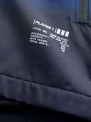כחול עז - Waterproof Fleece Hooded Lined Jacket (3-17yrs) - תמונה 4 מתוך 9