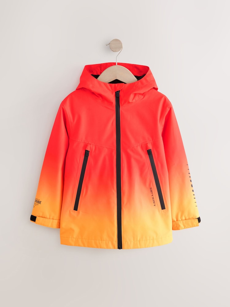 Naranja - Abrigo impermeable con capucha y forro polar (3-16 años) - Imagen 1 de 6 Naranja - Abrigo impermeable con capucha y forro polar (3-16 años) - Imagen 1 de 6