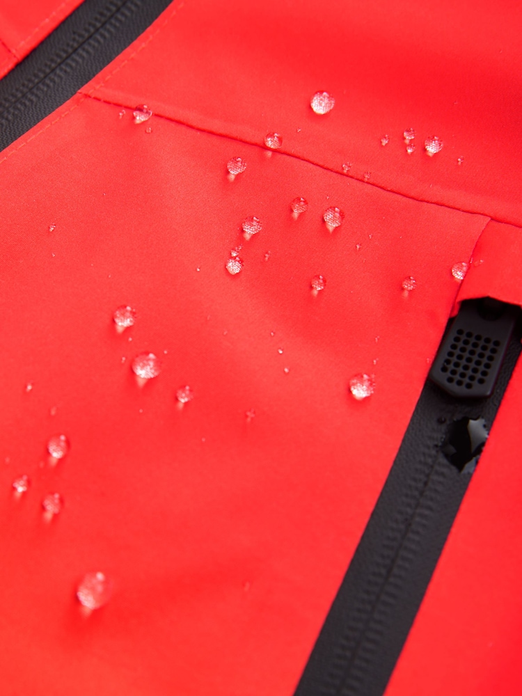 Naranja - Abrigo impermeable con capucha y forro polar (3-16 años) - Imagen 6 de 6 Naranja - Abrigo impermeable con capucha y forro polar (3-16 años) - Imagen 6 de 6