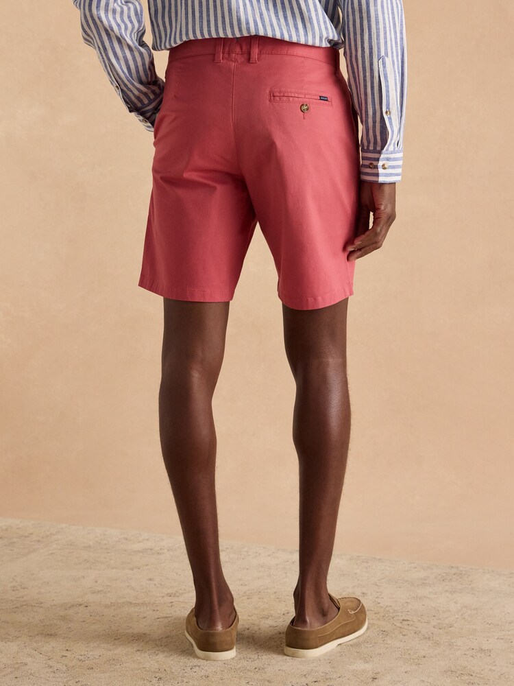 Joules Classic Fit Rose Pink Chino Shorts - Image 2 of 7