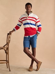 Joules Classic Fit Blue Chino Shorts - Image 4 of 9