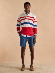 Joules Classic Fit Blue Chino Shorts - Image 6 of 9