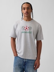 Green Mexico - Gap FIFA WORLD CUP™ Relaxed Graphic Short Sleeve T-Shirt - Obraz 1 z 5