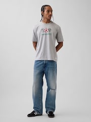 Green Mexico - Gap FIFA WORLD CUP™ Relaxed Graphic Short Sleeve T-Shirt - Obraz 3 z 5
