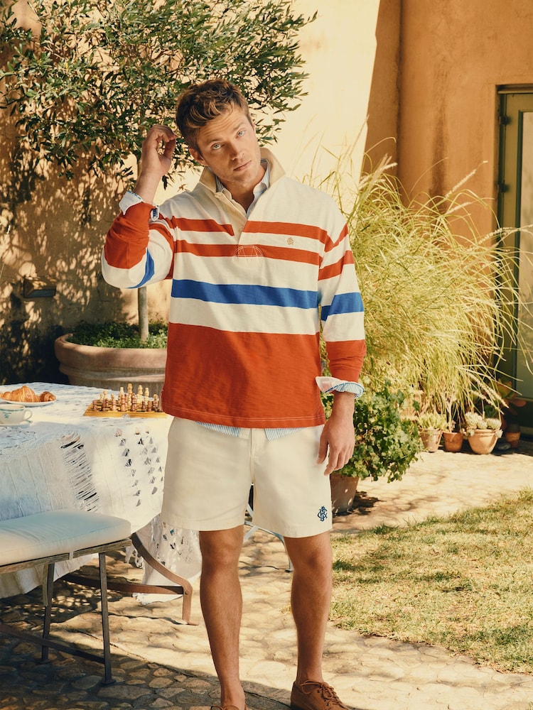 Crema - Joules Rugby Club Shorts - Imagen 2 de 8