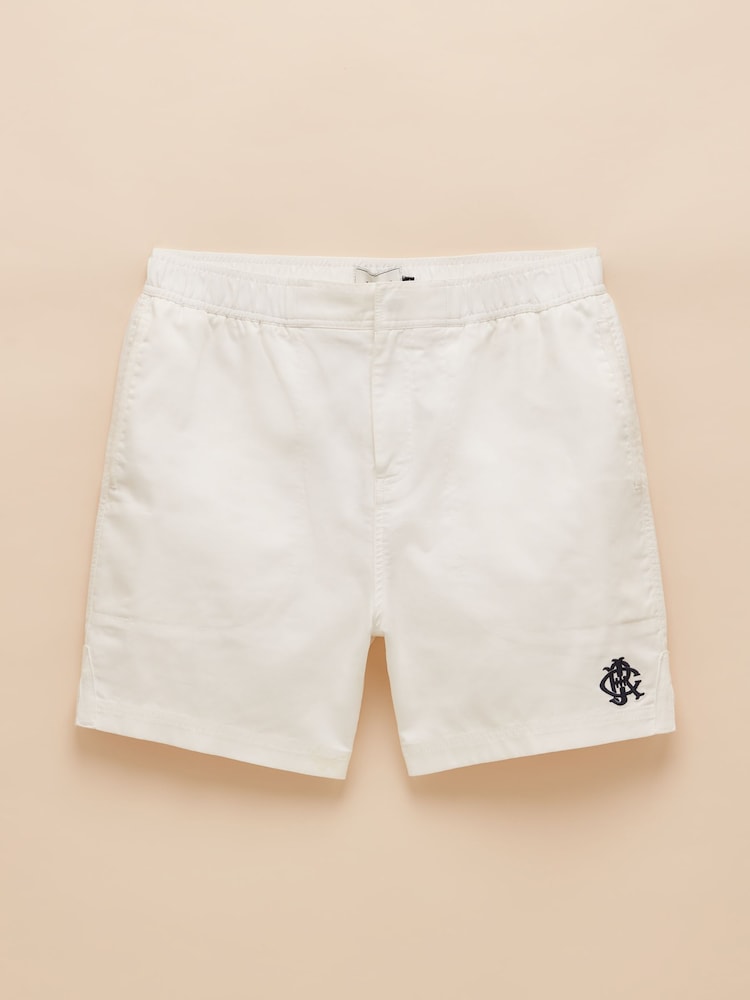 Joules Rugby Club Cream Shorts - Image 6 of 6