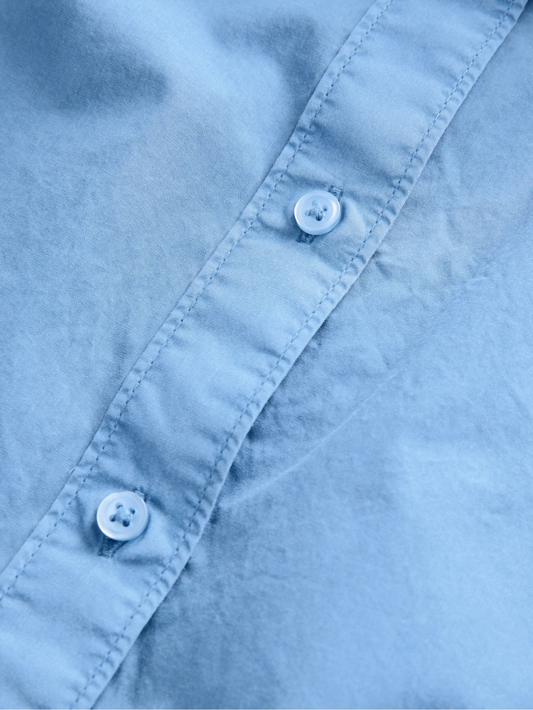 Blue Washed Oversized Shirt - Image 7 of 7