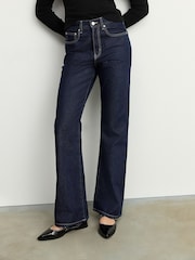 Rinse Relaxed Bootcut 100% Cotton Jeans - Image 3 of 8