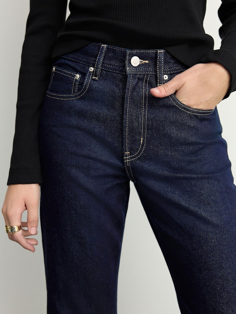Rinse Relaxed Bootcut 100% Cotton Jeans - Image 5 of 8