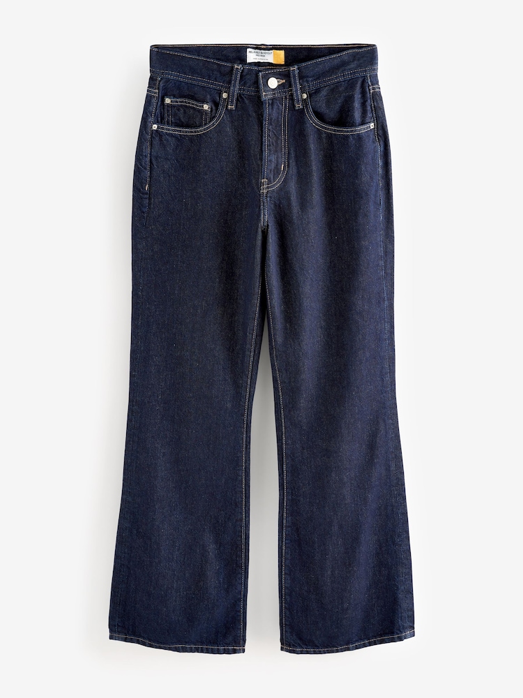 Rinse Relaxed Bootcut 100% Cotton Jeans - Image 6 of 8