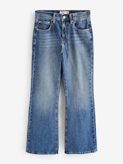 Blue Relaxed Bootcut 100% Cotton Jeans - Image 6 of 8