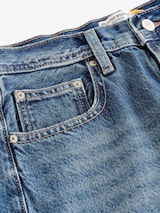 Blue Relaxed Bootcut 100% Cotton Jeans - Image 7 of 8