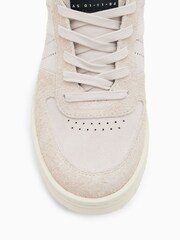 AllSaints Pink VIX Suede Sneakers - Image 3 of 7