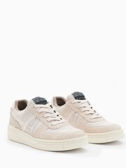 AllSaints Pink VIX Suede Sneakers - Image 5 of 7