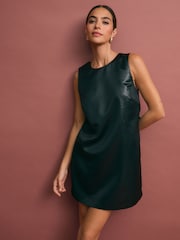 Black Bow Back Glitter Mini Dress - Image 3 of 7