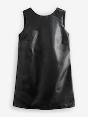 Black Bow Back Glitter Mini Dress - Image 5 of 7
