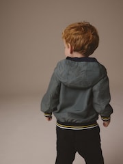 Green Hooded Bomber Jacket (3mths-7yrs) - Image 3 of 4