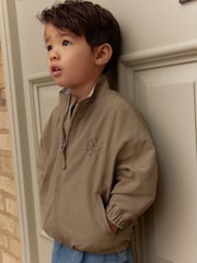 Neutral Collared Coach Jacket (3mths-7yrs) - Image 4 of 4