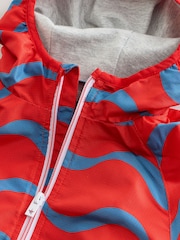 Red Shower Resistant Jacket (3mths-7yrs) - Image 10 of 12