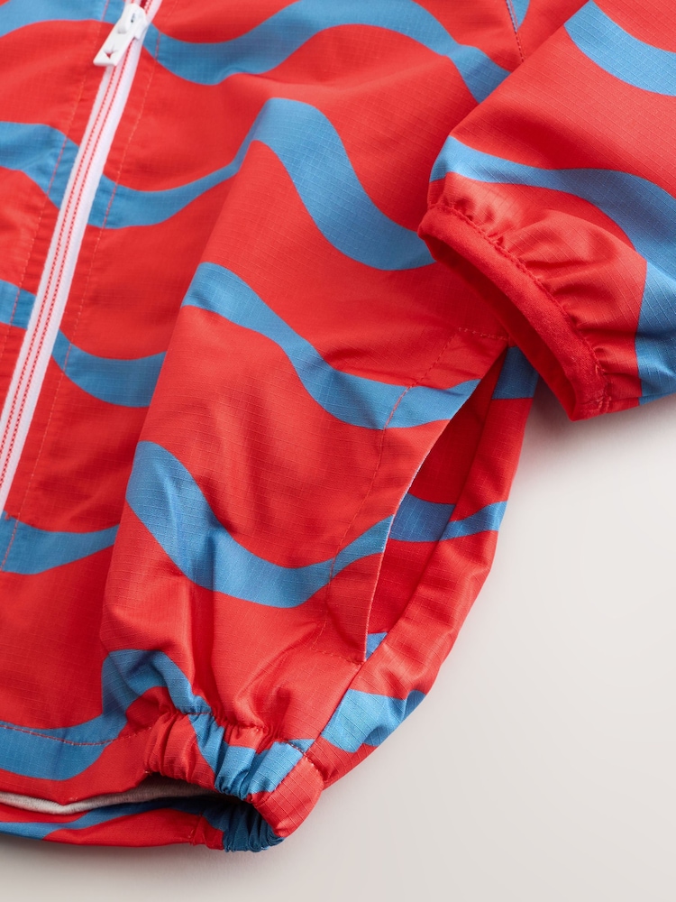 Red Shower Resistant Jacket (3mths-7yrs) - Image 11 of 12