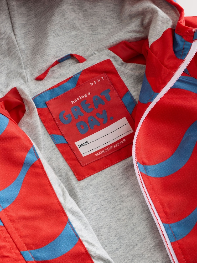 Red Shower Resistant Jacket (3mths-7yrs) - Image 12 of 12
