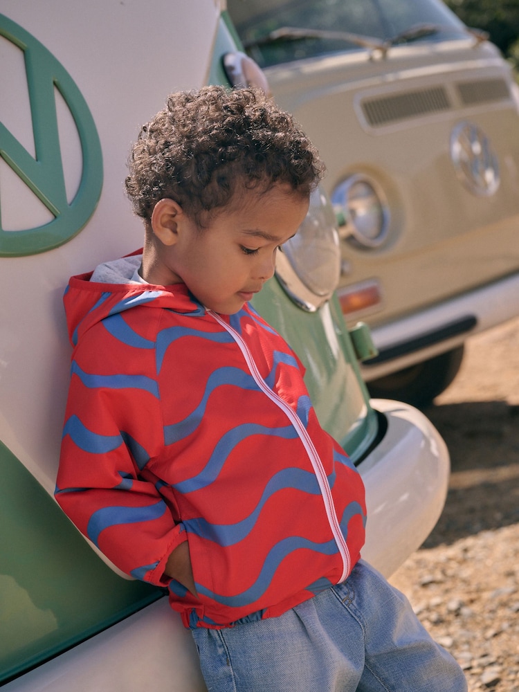 Red Shower Resistant Jacket (3mths-7yrs) - Image 3 of 12