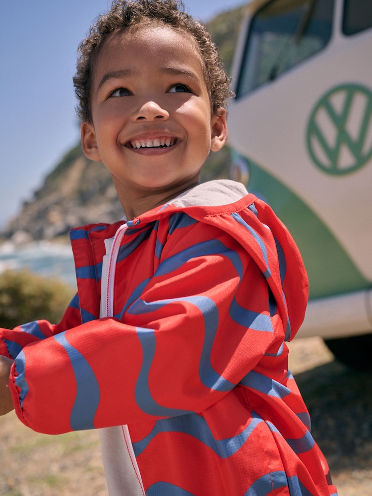 Red Shower Resistant Jacket (3mths-7yrs) - Image 6 of 12