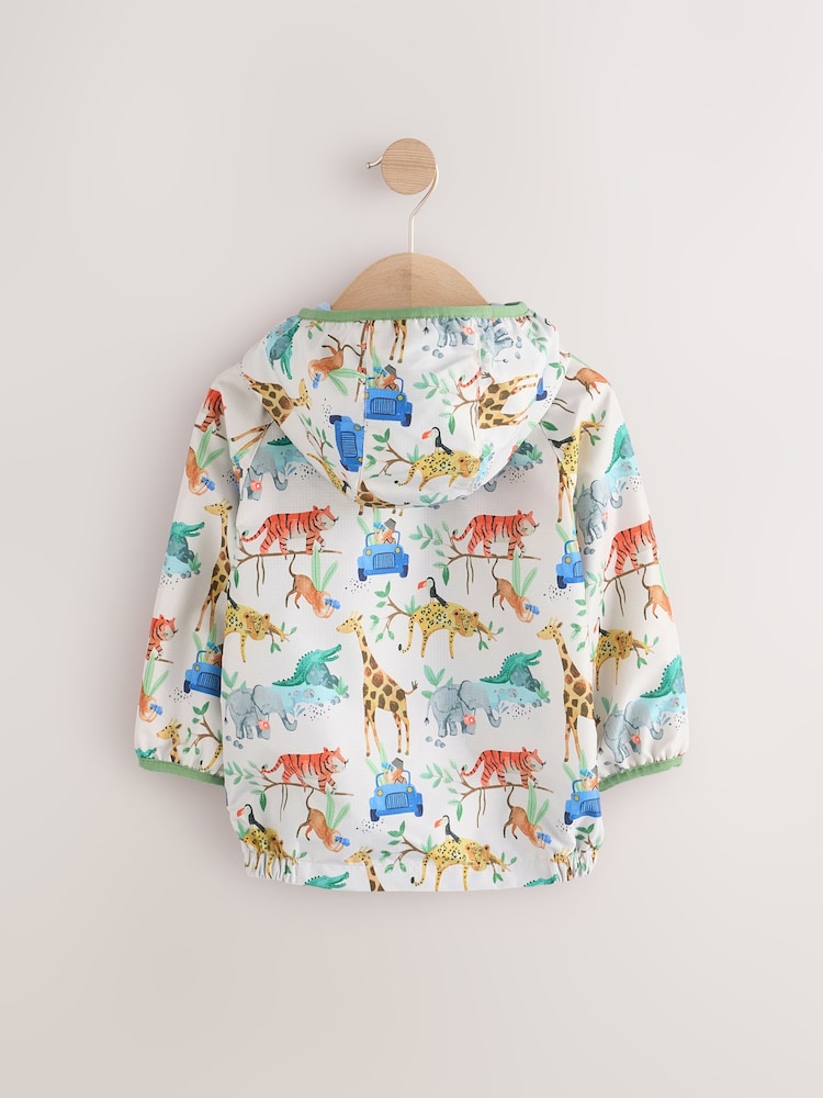 Neutral Safari Shower Resistant Jacket (3mths-7yrs) - Image 3 of 7